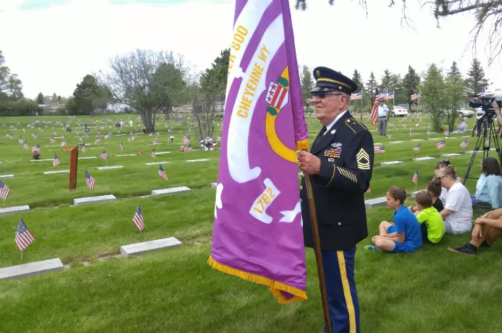 Remembering The Fallen At The Memorial Day Service In Cheyenne [VIDEO]