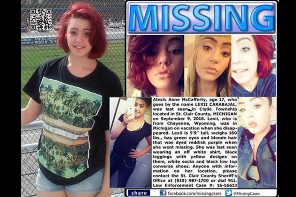 Cheyenne Girl Missing In Michigan