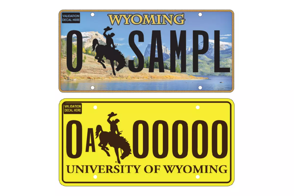 Wyoming Rolling Out New License Plates