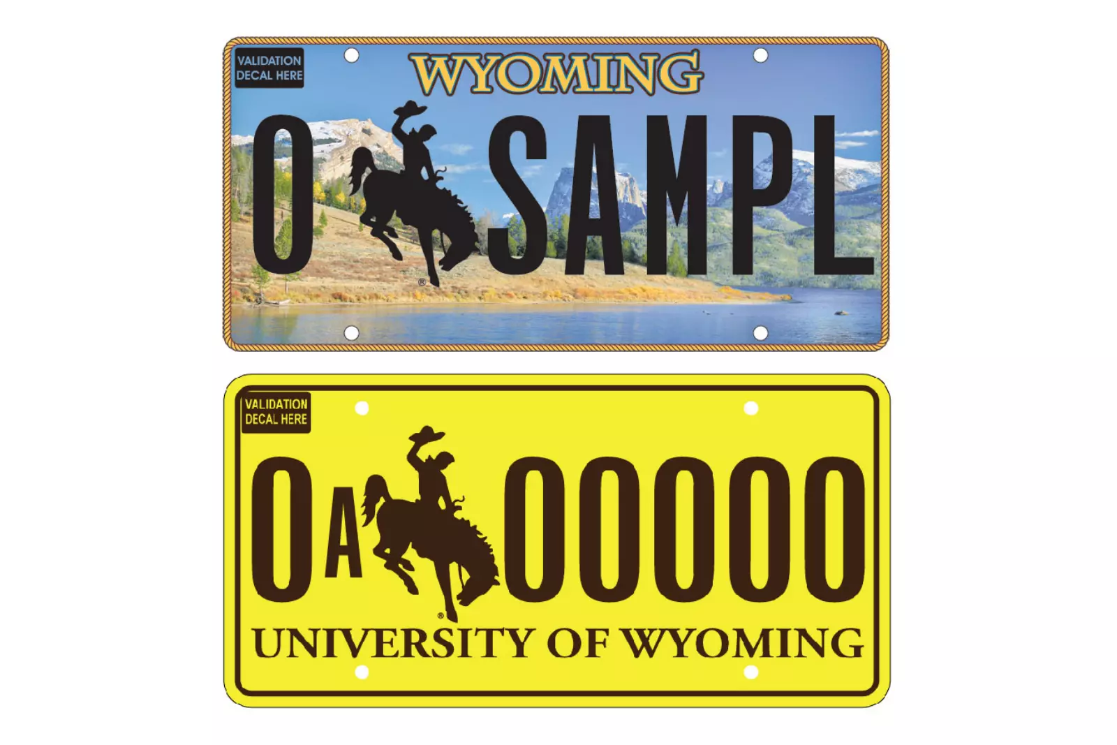 Wyoming Rolling Out New License Plates