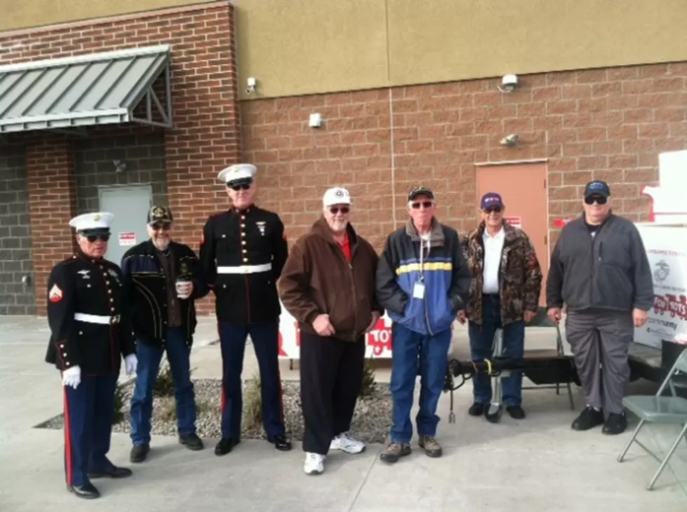 Toys For Tots Collecting Toys In Cheyenne Dec. 3