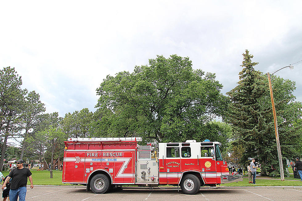 Cheyenne Firefighters Put Out Vehicle Fire