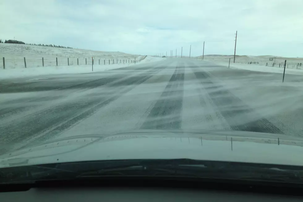 Truck Driver Records Whiteout Conditions In Wyoming [VIDEO]