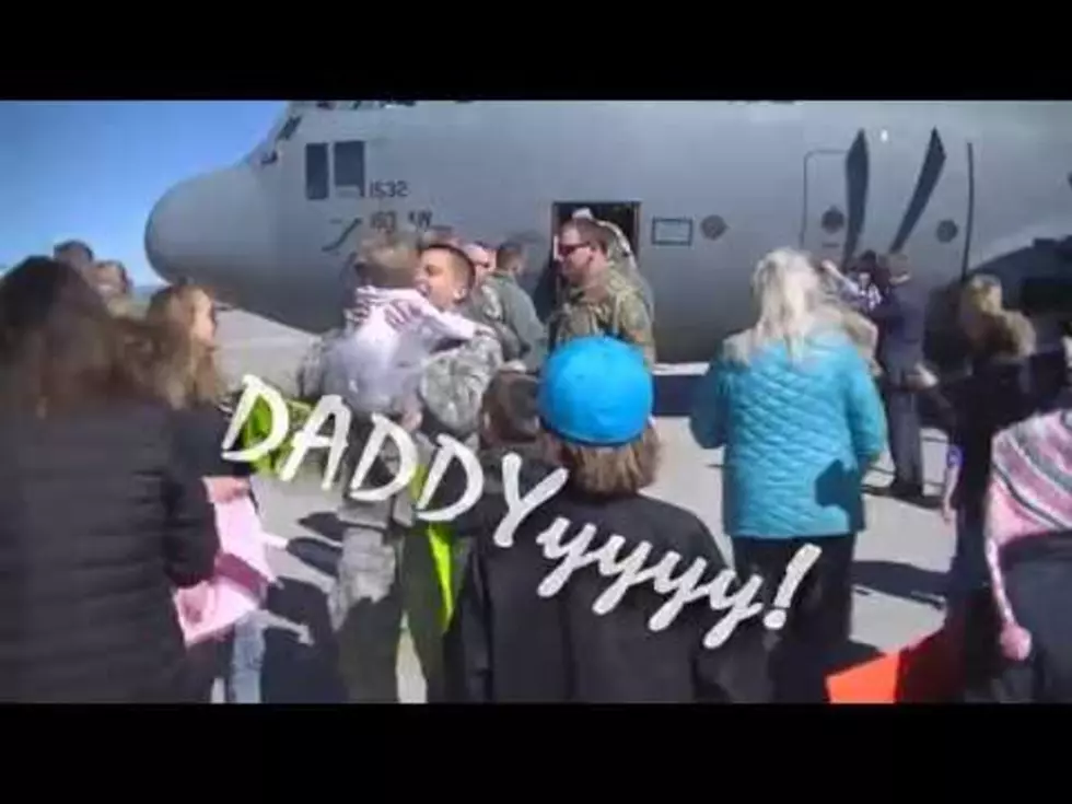 Wyoming National Guard Troops Return Home