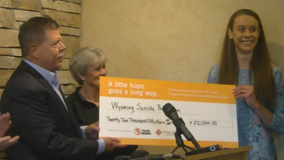 Another $22,000 Raised For Wyoming Suicide Prevention [VIDEO]