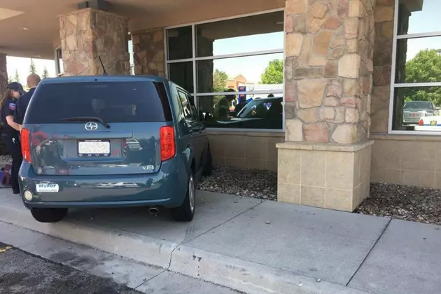 Van Crashes Into Cheyenne Credit Union
