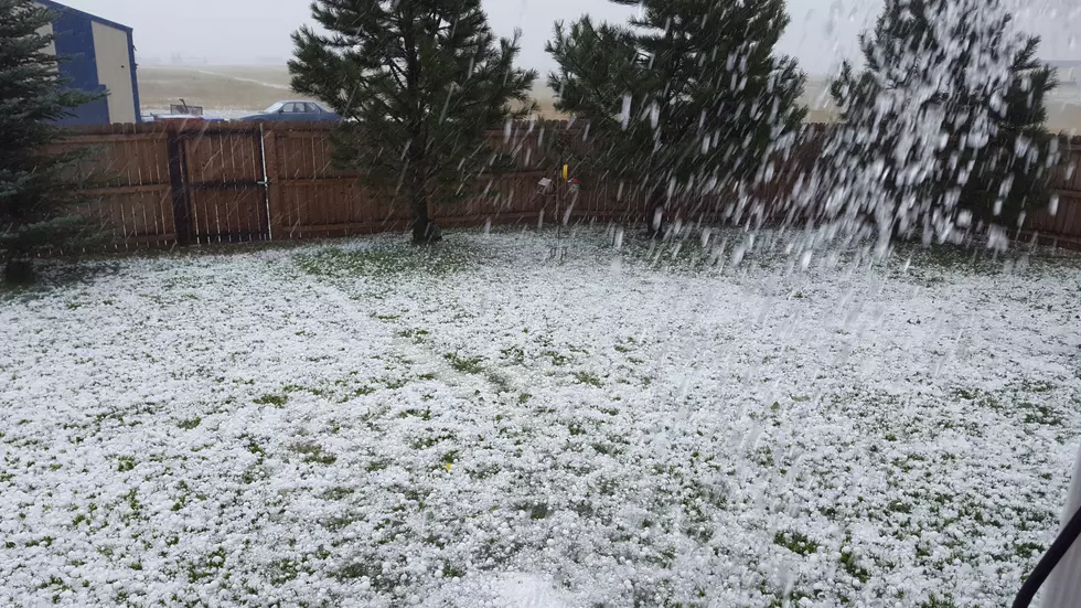 Large Hail, Strong Winds Possible In SE Wyoming Today