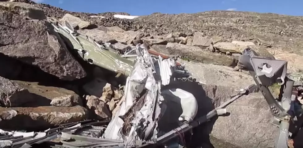 WWII Plane Wreckage On Bomber Mountain Wyoming [VIDEO]
