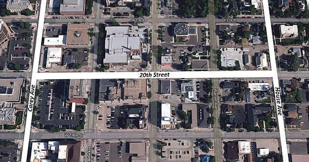 Work on 20th Street in Downtown Cheyenne Begins Tuesday​