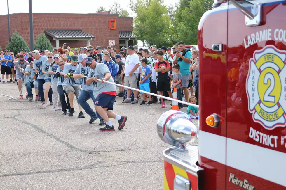 Fire Truck Pull Teams to Duke It Out for Special Olympics Wyoming