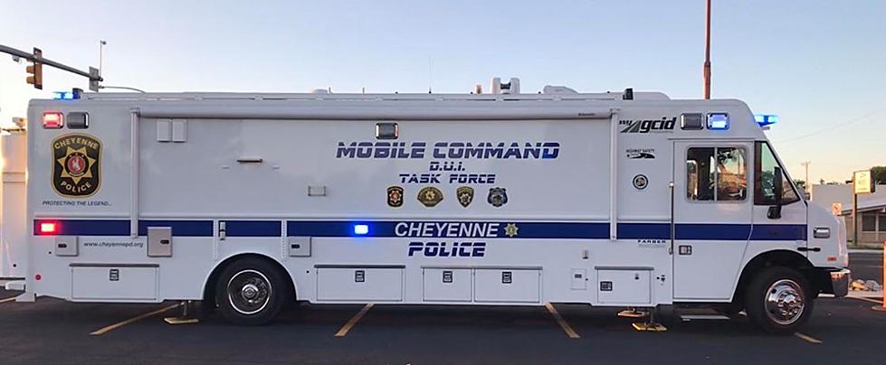 Cheyenne Police Activate Mobile Command Center For DUI Enforcement