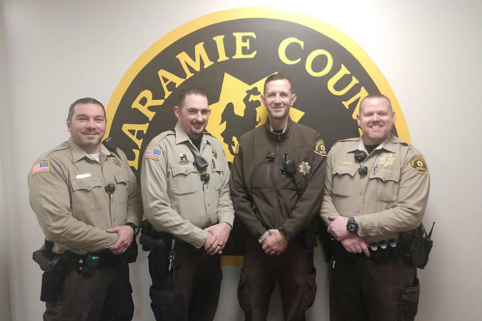 Laramie County Deputies Sporting Beards for Special Olympics