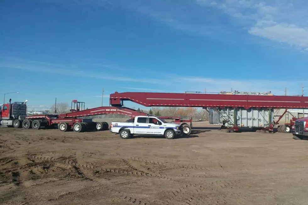 Police to Escort Oversized Load Through West Cheyenne Wednesday