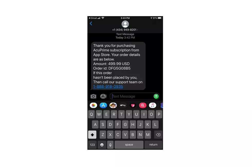 Cheyenne Police Warn of New Text Message Scam