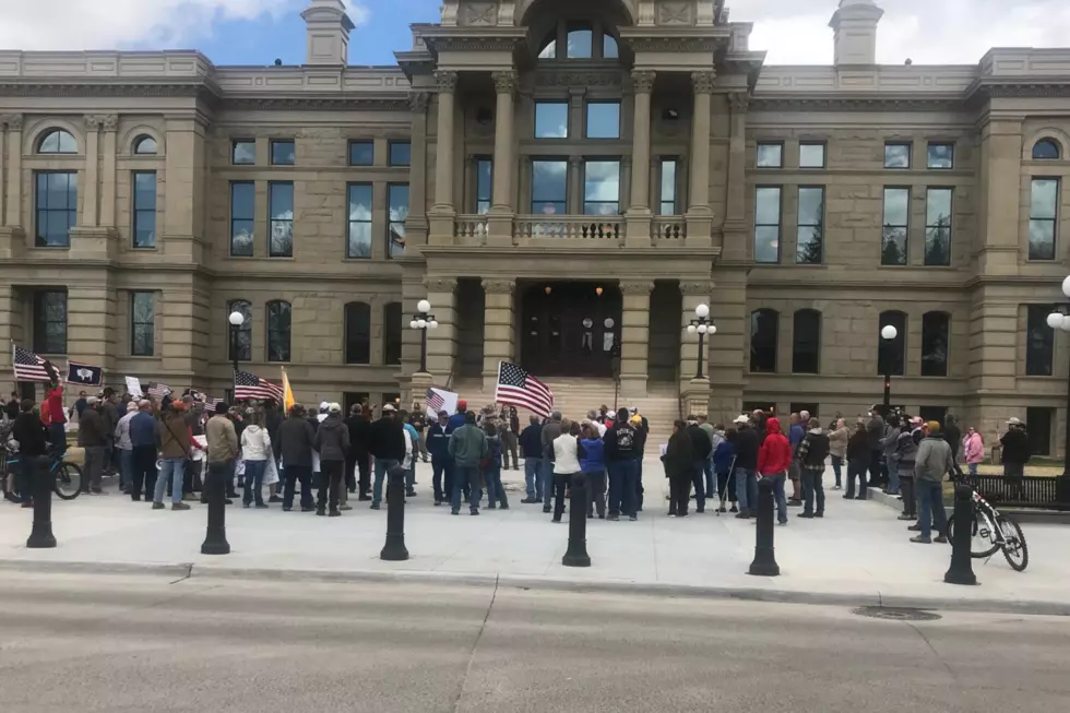 Wyoming ‘Choice To Work’ Supporters Rally At Capitol Building