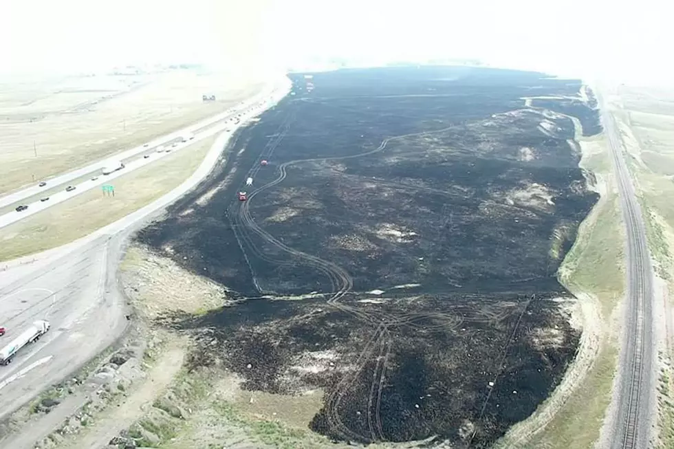 Fireworks to Blame for Grass Fire That Closed I-25 Near Cheyenne