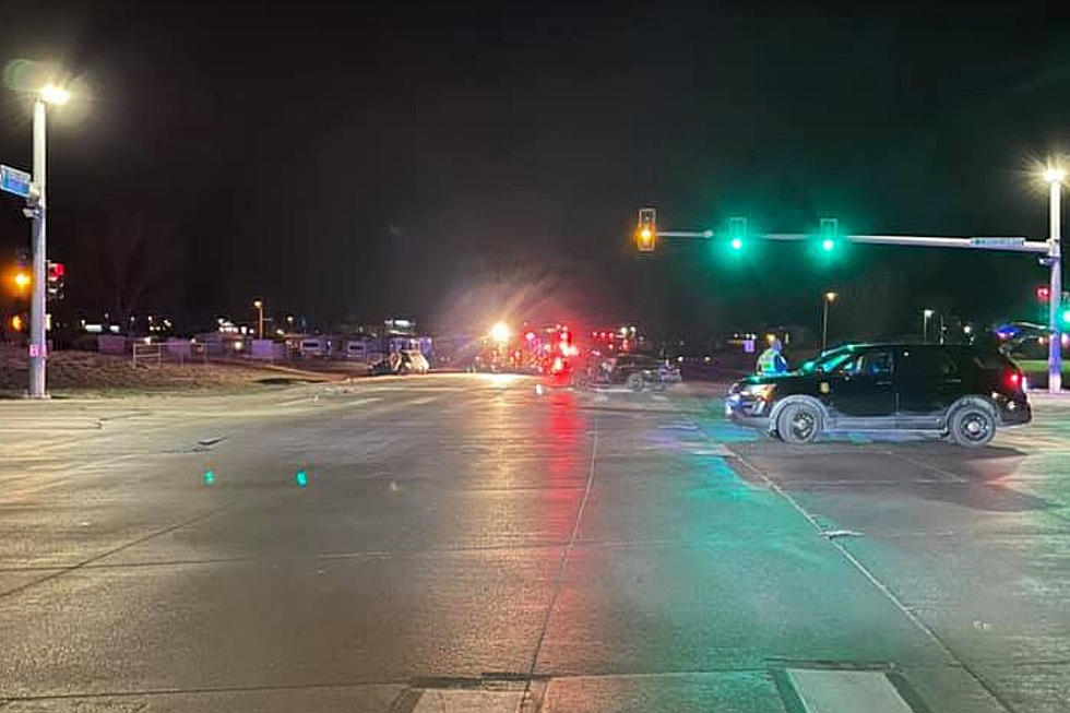 Cheyenne Police: Parked Patrol Car Hit At Cheyenne Crash Scene