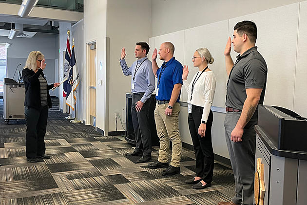 Cheyenne Police Department Swears in Four New Officers