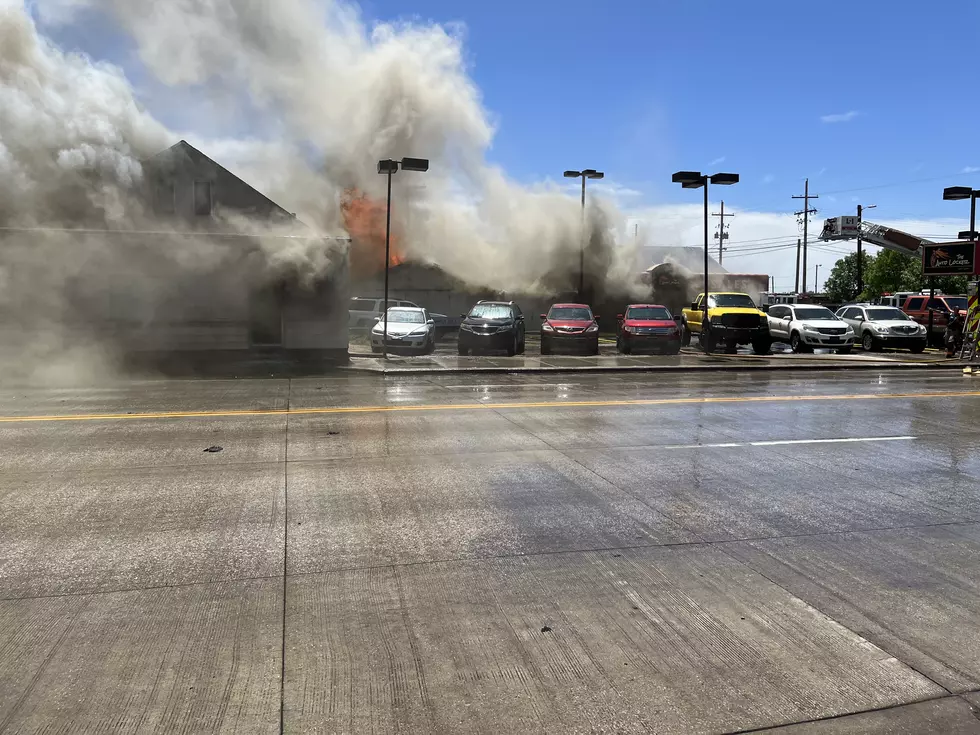 Breaking: Large Structure Fire On East Lincolnway in Cheyenne