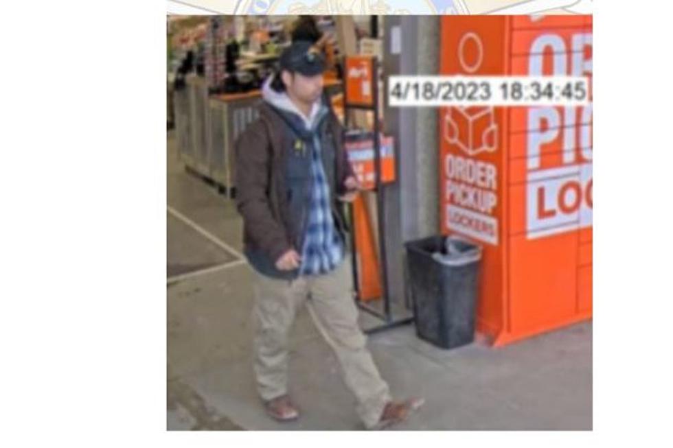 Suspect Wanted In Theft From Wyoming Home Depot