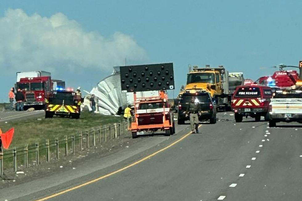 Wyoming Highway Patrol Reminds Drivers to Move Over After Trucker Critically Injured