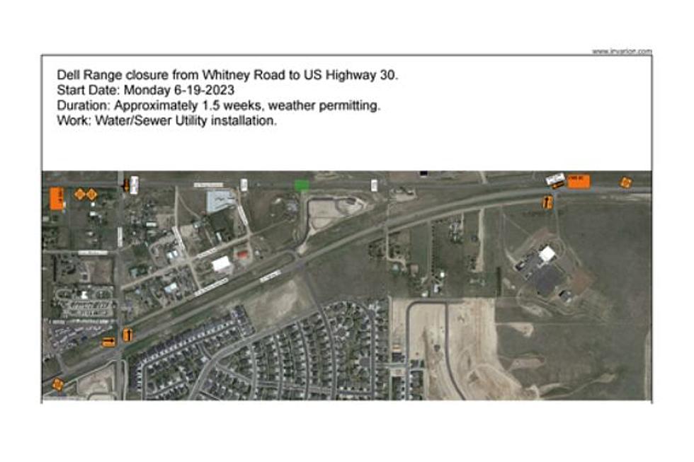 Part Of Dell Range Blvd. In Cheyenne To Close Monday