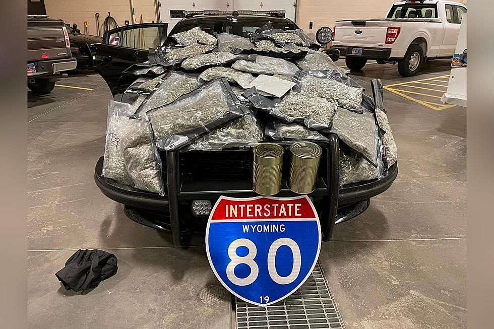 2 Arrested, Marijuana Seized After Stolen Car Chase Ends in Wyoming