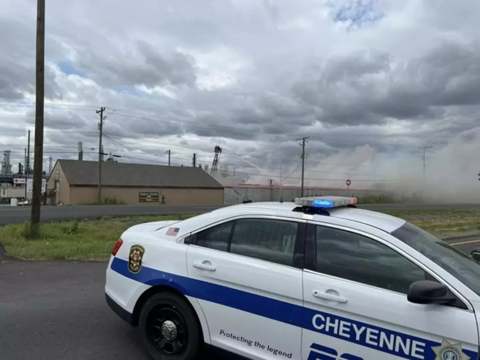 Breaking: Large Fire Reported Near Nationway In Cheyenne
