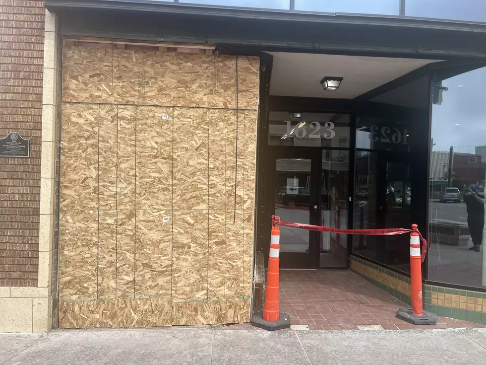 Downtown Cheyenne Two Car Crash Leads To Building Being Hit