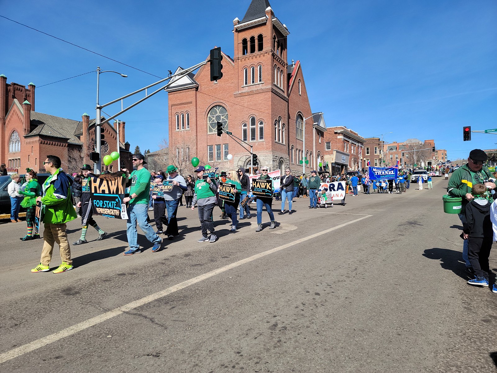 St. Patrick's Day 2023 in Butte, America, Butte