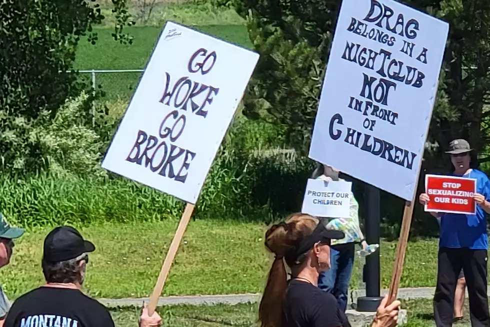 Both Sides of Zoo Montana Drag Queen Story Hour Protest
