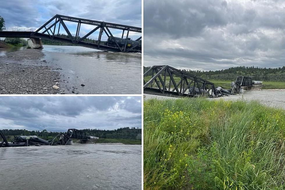 Railroad Bridge Collapse Near Columbus, Tanker Cars in River