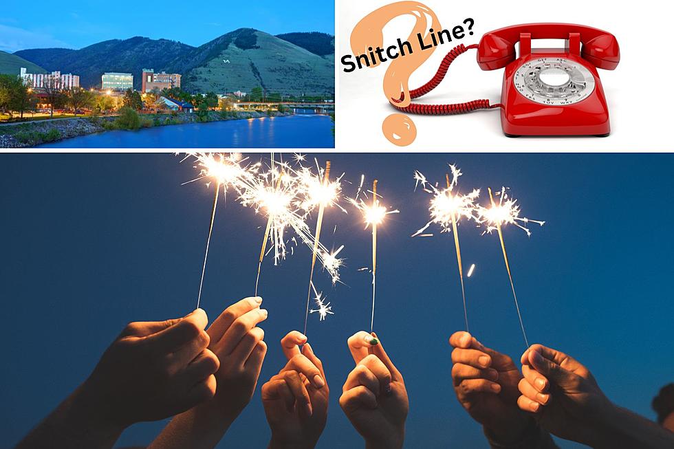 Nuts! A "Snitch Line" in Missoula...for Fireworks