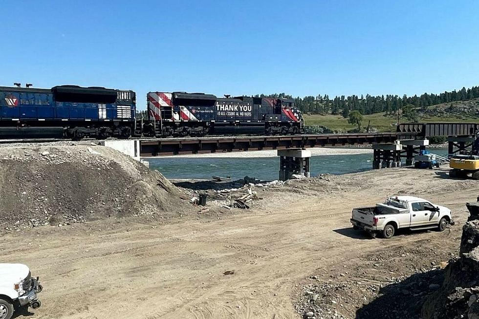 Good News: Montana Railroad Bridge Back Up and Running