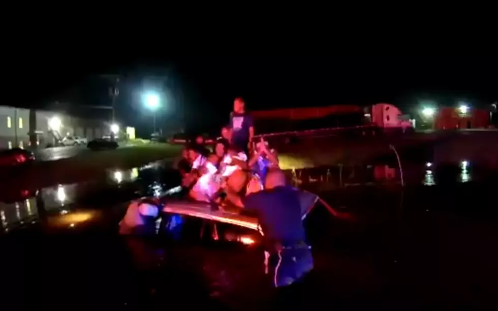 Tuscaloosa Police Rescue Family Stranded By Flash Flood