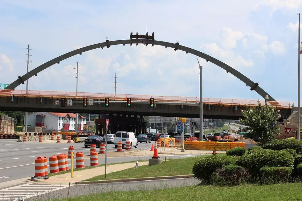 Workers to Replace Arch of I-20/59 Bridge Over McFarland