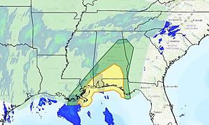 West Alabama Upgraded to Tropical Storm Warning