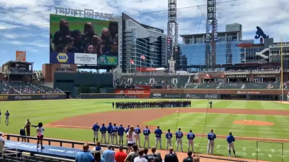VIDEO: TCHS Choir Performs National Anthem at Atlanta Braves Game