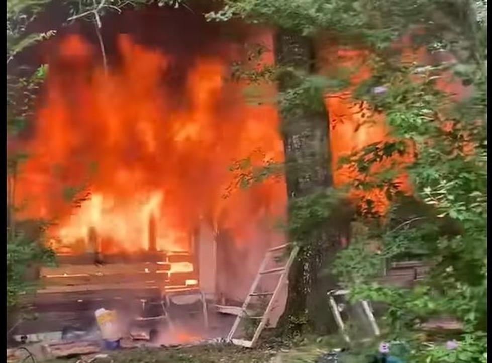 Firefighters Battle Blaze on Jug Factory Road