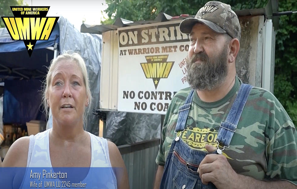 Wife of Miner Hit by Car on Warrior Met Coal Picket Line in Brookwood, Alabama