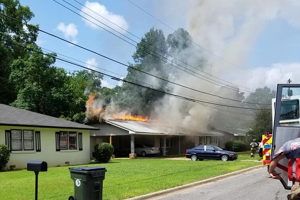 Six Units Respond to House Fire in Tuscaloosa