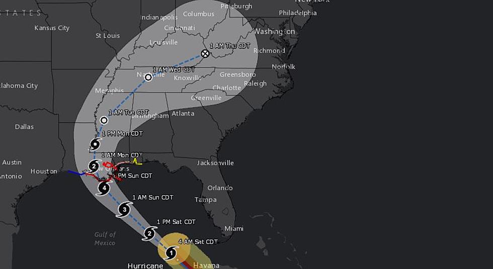 Hurricane Ida: Expect Heavy Rain, Wind Gusts, Tornado Threat in Tuscaloosa, Alabama
