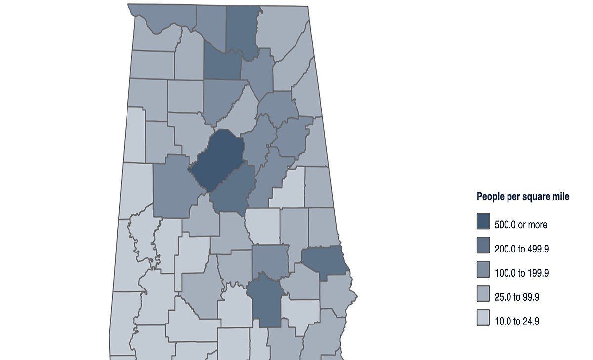 Tuscaloosa County Reports 16.6 Growth in 2020 Census