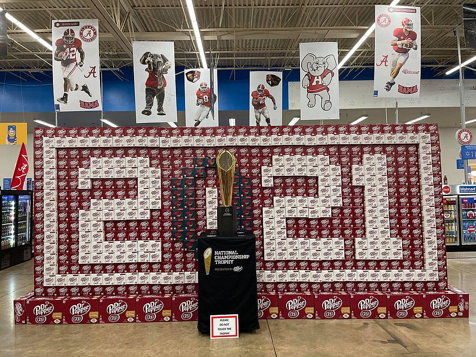 ACT FAST: 2021 National Championship Trophy on Display Now at Skyland Walmart