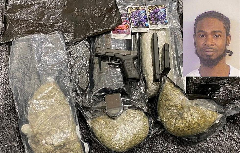 Narcotics Agents Seize 5.6 Pounds of Marijuana and Stolen Handgun
