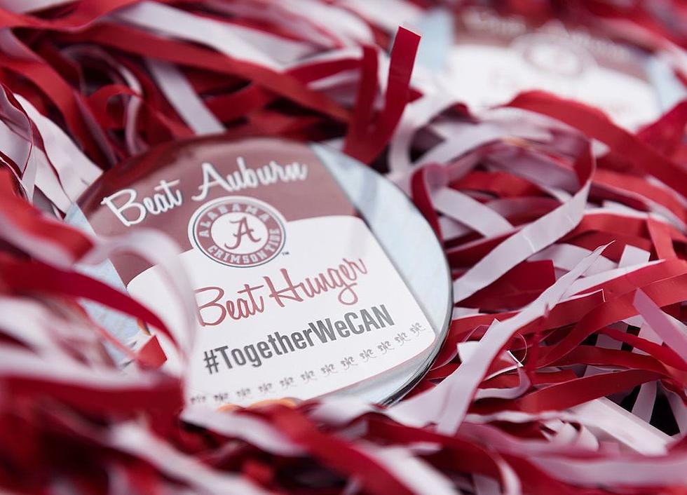 The University of Alabama Breaks School Record in Beat Auburn, Beat Hunger Food Drive