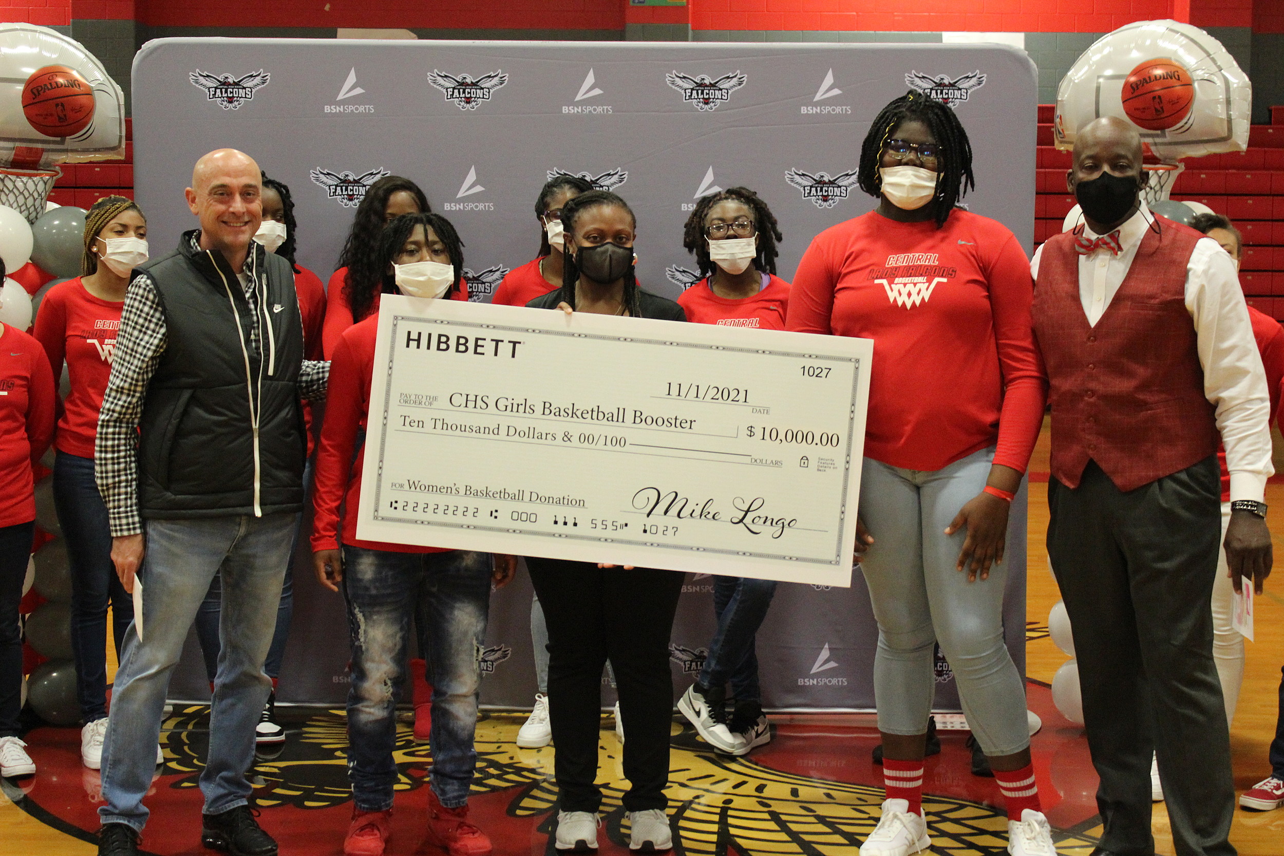 Central High School Girls Basketball Team Receives $10,000 Award