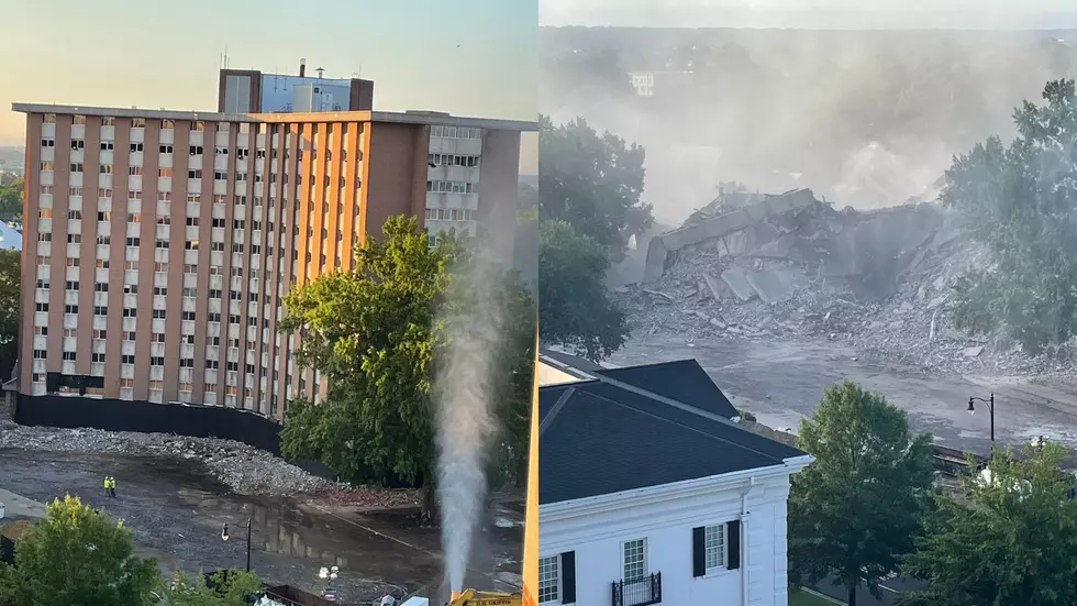 VIDEO: UA Implodes 13-Story Tutwiler Women’s Dorm on Tuscaloosa Campus
