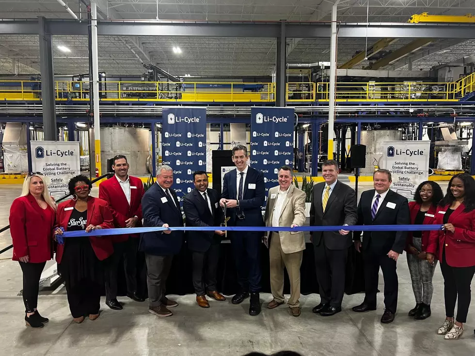 Li-Cycle Opens Lithium Battery Recycling Plant in Tuscaloosa