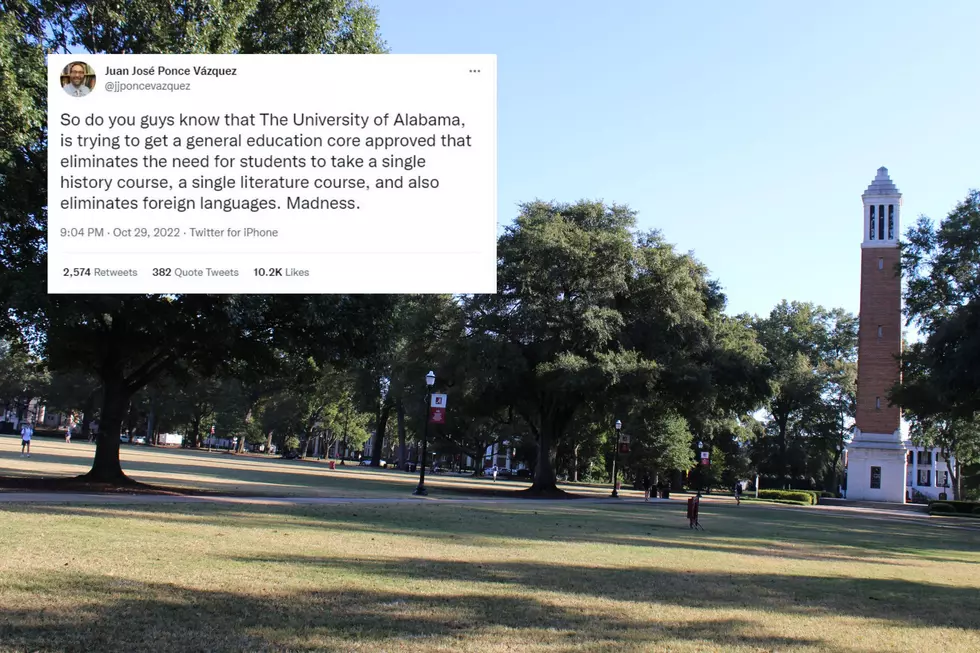 Proposed Curriculum Changes at University of Alabama Draw Fire After Professor&#8217;s Viral Tweet